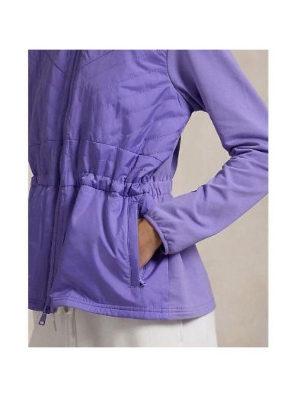 NEW RLX Ralph Lauren Women's L Quilted Front Hybrid Jacket NWT $198 - Picture 6 of 6